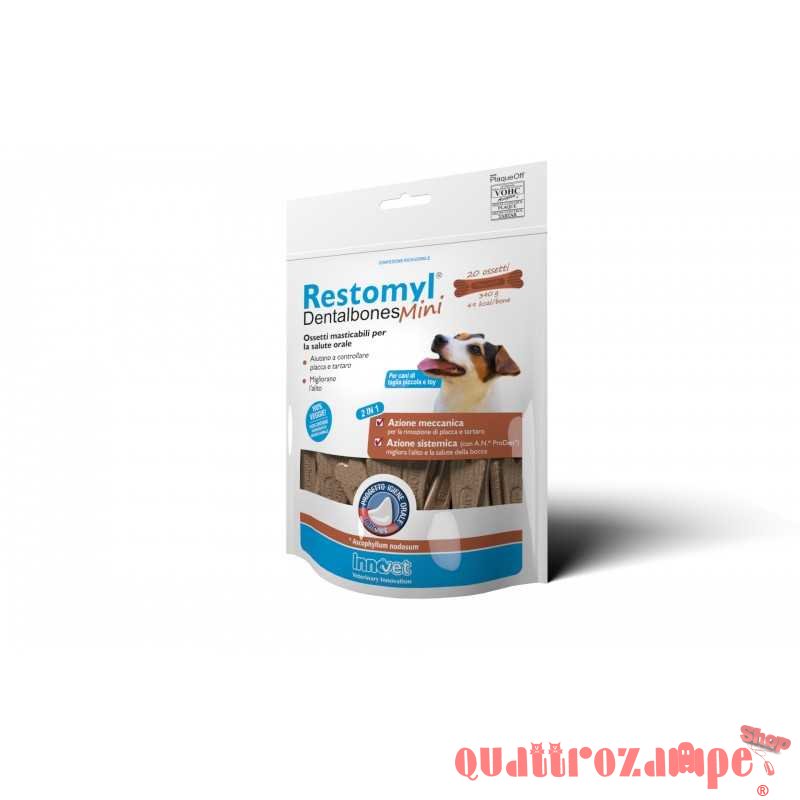 Innovet Restomyl Dentalbones Mini 340 Gr Per Cane
