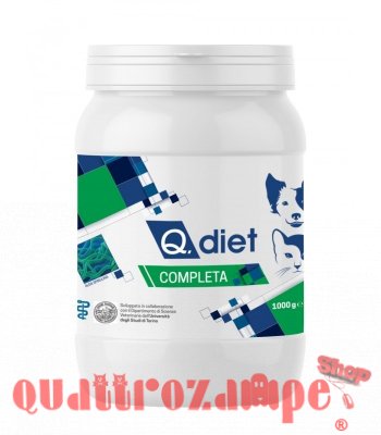 Q.Diet Compensa Polvere Cani Gatti
