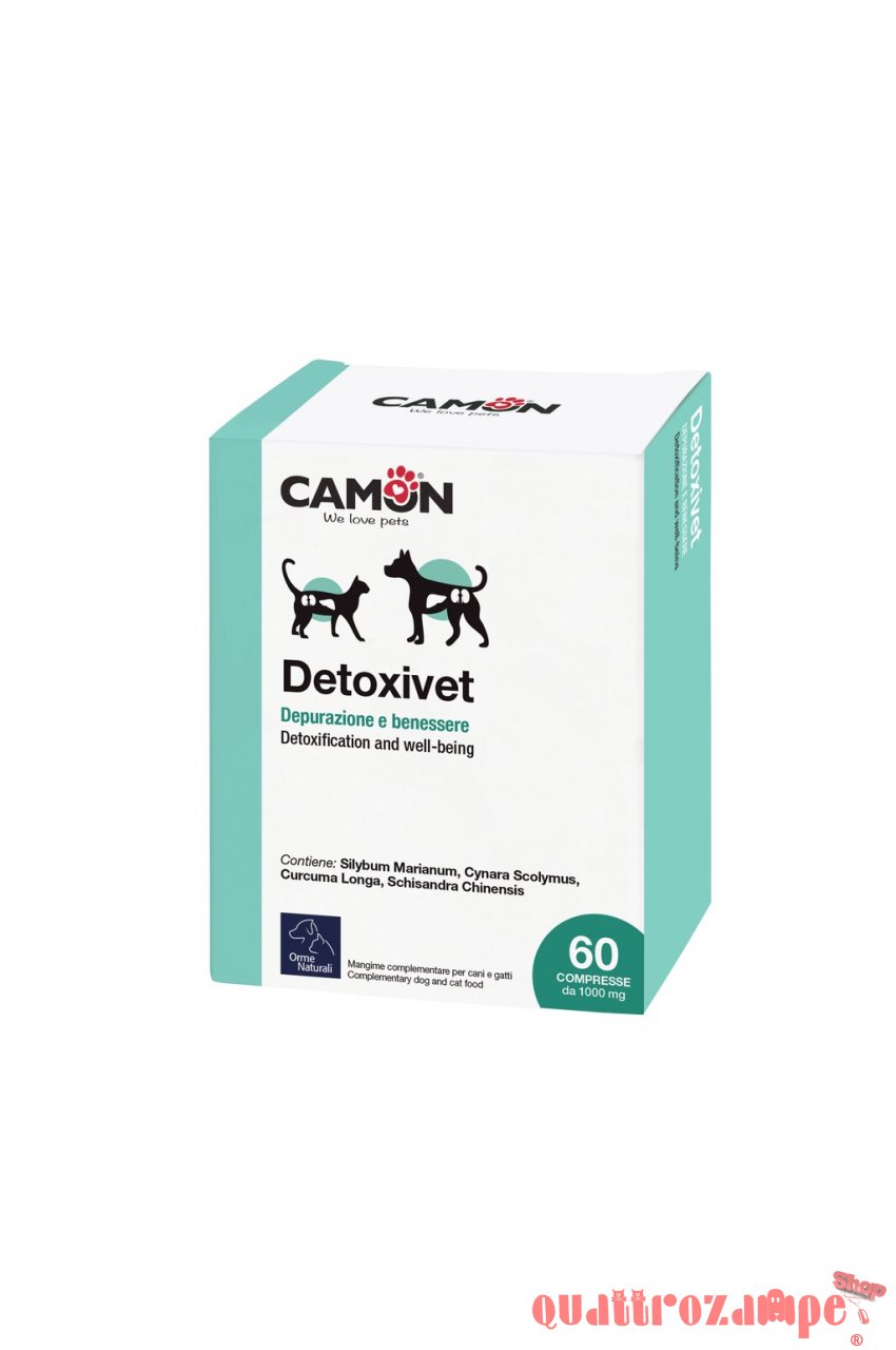 Camon Orme Naturali Detoxivet Depurazione e Benessere per Cani e Gatti