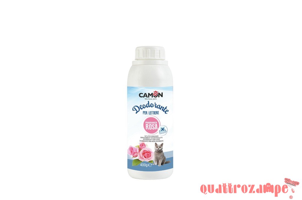 Camon Deodorante per Lettiera Rosa 400 gr