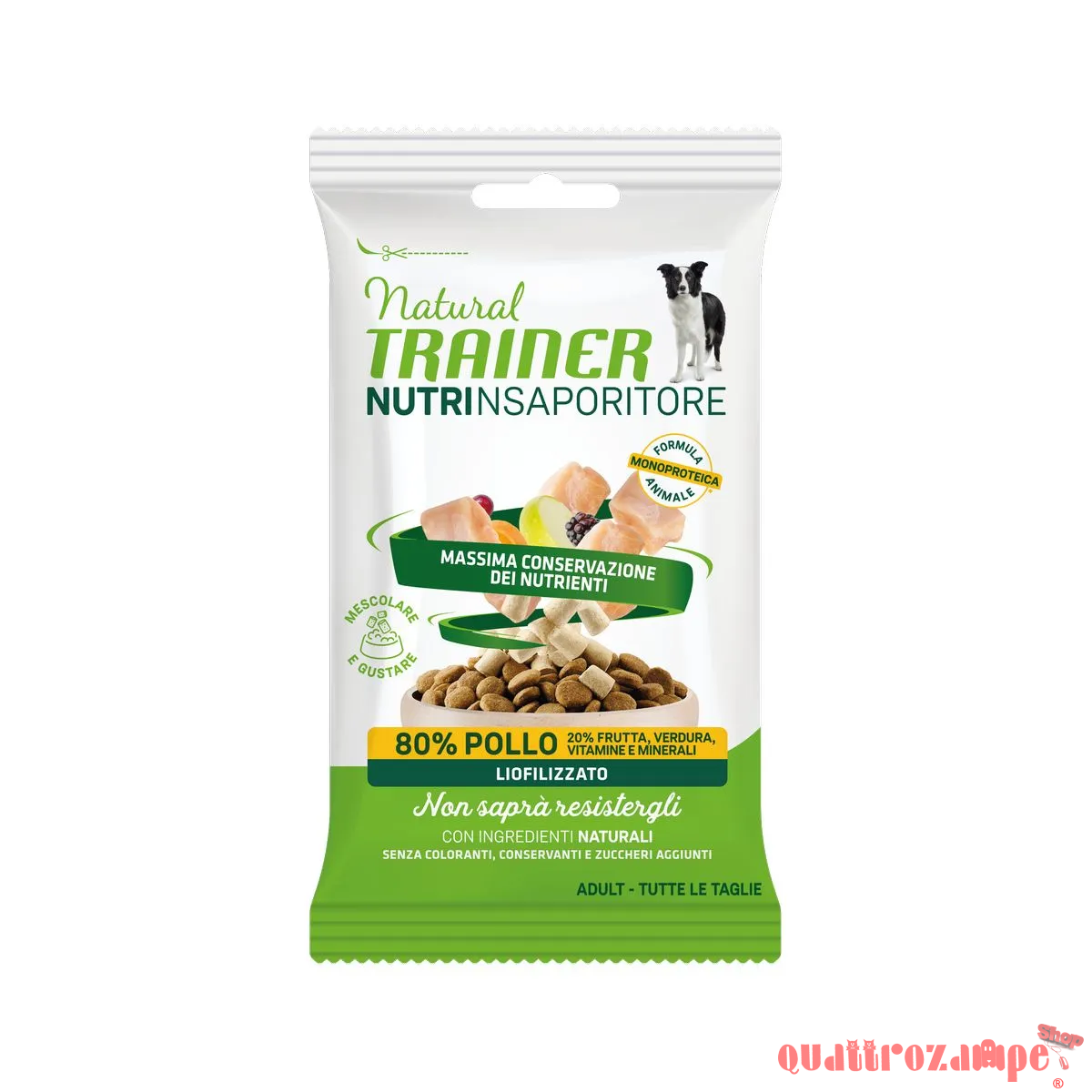 Natural Trainer Dog Snack NutrInsaporitore Pollo Liofilizzato Per Cani