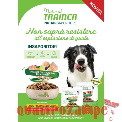 Natural Trainer Dog Snack NutrInsaporitore Pollo Liofilizzato Per Cani