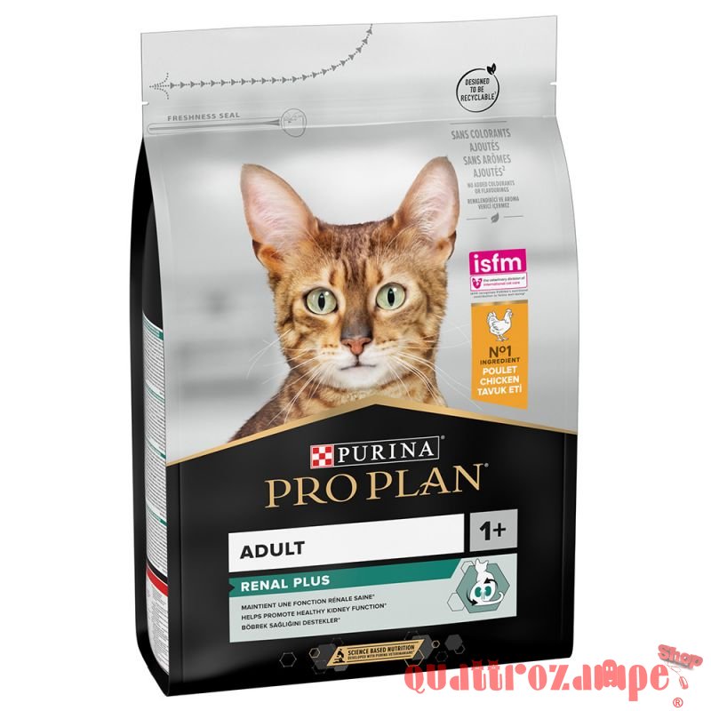 Purina Pro Plan Renal Plus Adult Pollo Crocchette Per Gatti Adulti