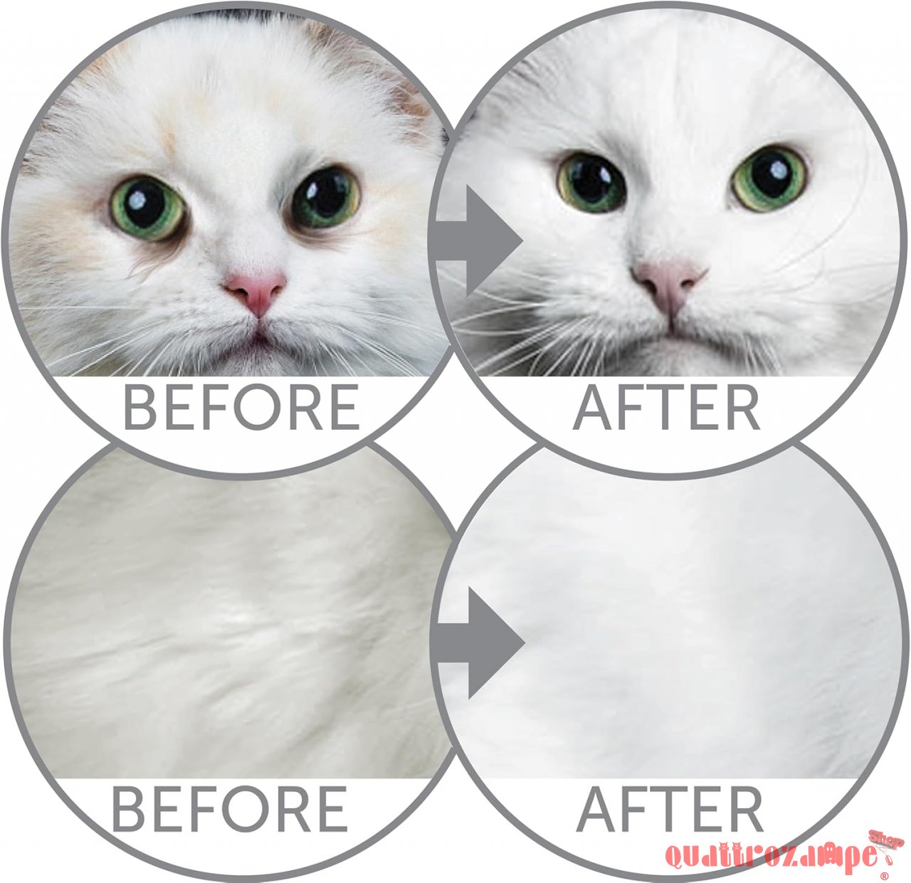 Nature's Protection White Cats Adult Aringa 1,5 kg Crocchette Grain Free Per Gatti