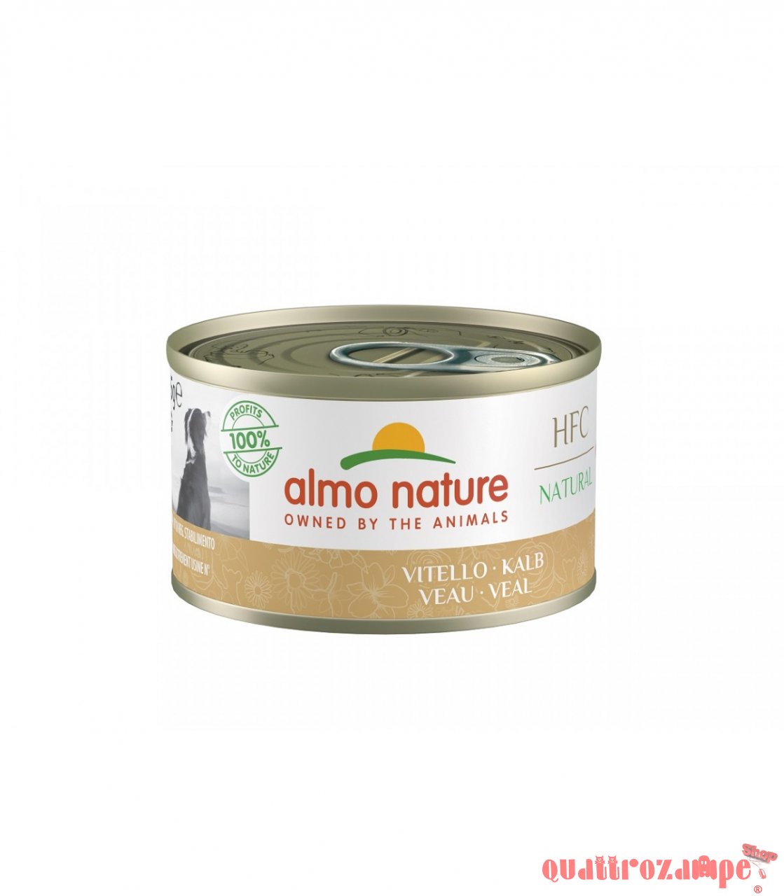 Almo Nature HFC Natural Vitello 95 gr Umido Cane