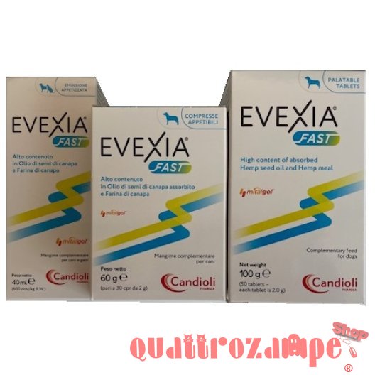 Candioli Evexia Fast Per Cani Compresse