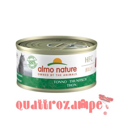 Almo Nature Hfc Jelly Tonno 70 gr Scatoletta Per Gatti
