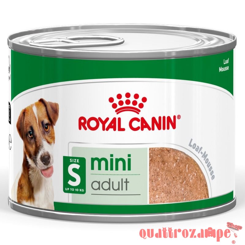 Royal Canin Mini Adult 195 Gr Barattolo Pate Umido Per Cani