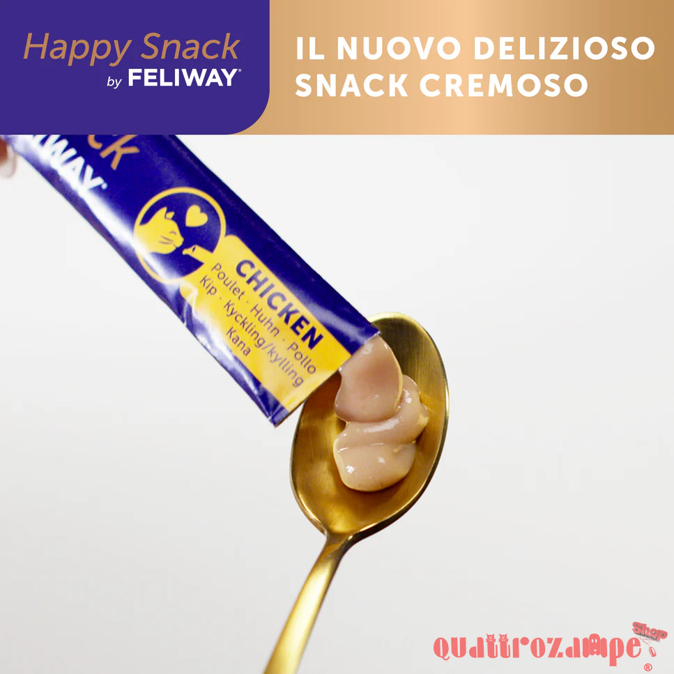 Feliway Happy Snack 6 stick Per Gatti Con Pollo