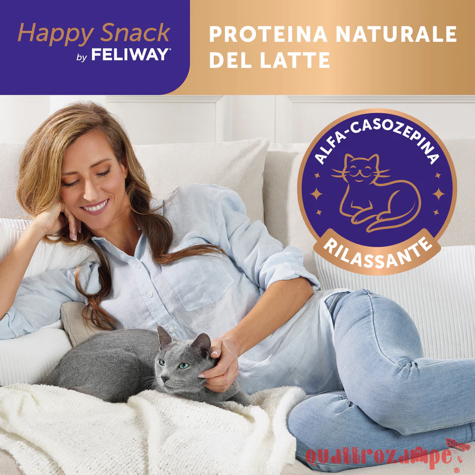 Feliway Happy Snack 6 stick Per Gatti Con Pollo