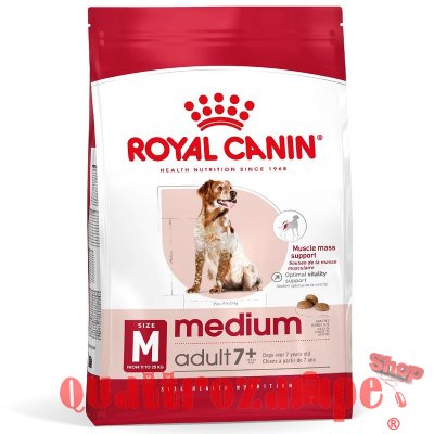 Royal Canin Medium Adult 7 + Cibo Secco Cani