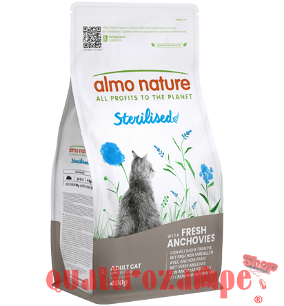 Almo Nature Sterilised Acciughe Crocchette Gatti