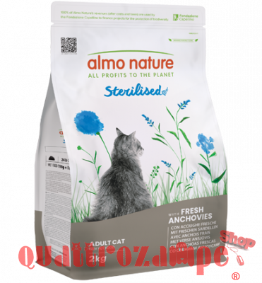 Almo Nature Sterilised Acciughe Crocchette Gatti