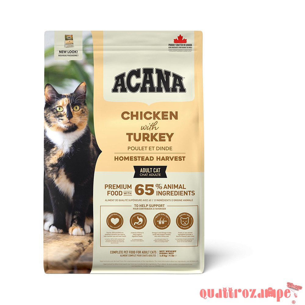Acana Cat Homestead Harvest 1,8 kg Crocchette Gatti