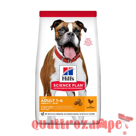 Hill's Science Plan Cane Adult Medium Breed Light 14 kg