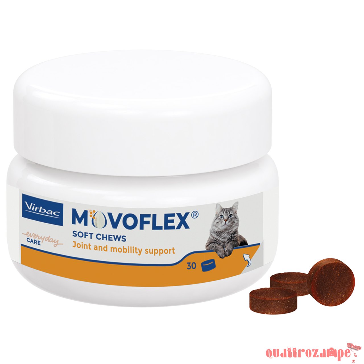Virbac Movoflex Soft Chew 30 Compresse Masticabili Per Gatti