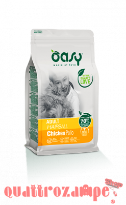 Oasy Cat Adult Hairball 1,5 Kg Per Gatti