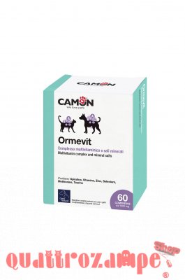 Camon Ormevit 60 Compresse Multivitaminico Per Cani e Gatti