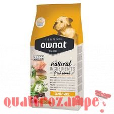 Ownat Classic Agnello e Riso 12 kg Crocchette Per Cani