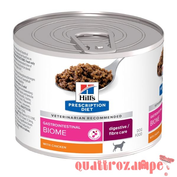 Hill's Prescription Diet Gastrointestinal Biome 200 gr Pate Umido Per Cane