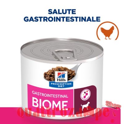 Hill's Prescription Diet Gastrointestinal Biome 200 gr Pate Umido Per Cane