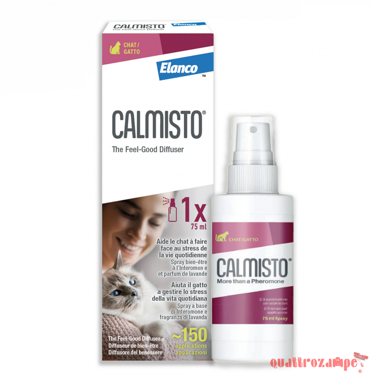 Elanco Calmisto Antistress Spray 75 ml Per Gatti