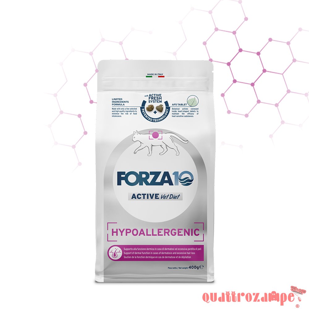 Forza 10 Active Vet Diet Hypoallergenic 1,5 kg Per Gatti