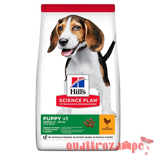 Hill's Science Plan Cane Puppy Medium Breed Pollo