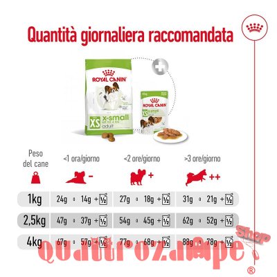 Royal Canin X Small Adult 1,5 kg per Cani Adulti