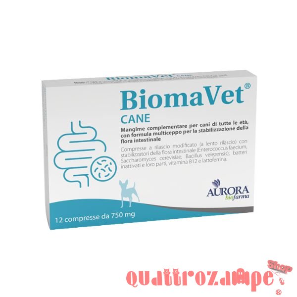 Aurora Biofarma BiomaVet 750 ml 12 cmp Per Cane