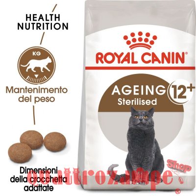Royal Canin Senior Ageing Sterilised 12+ 2 Kg Per Gatti