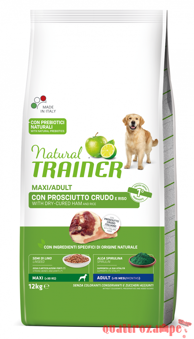 Natural Trainer Maxi Adult Prosciutto
