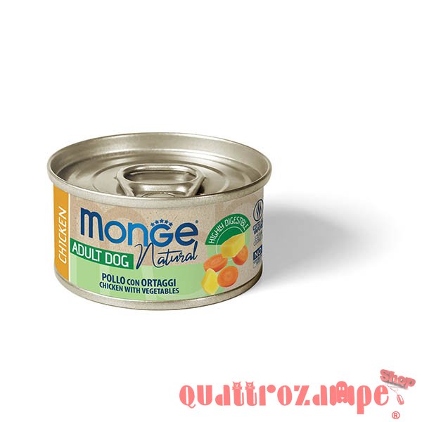 Monge Dog Pollo Con Ortaggi 95 gr Umido Per Cani