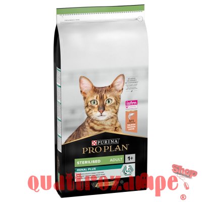Purina Pro Plan Renal Plus Sterilised Salmone per Gatti Sterilizzati