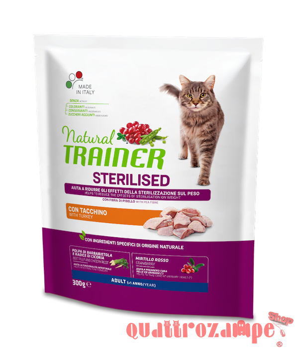Natural Trainer Sterilised Tacchino Gatto