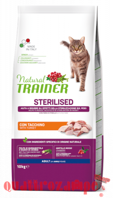 Natural Trainer Sterilised Tacchino Gatto