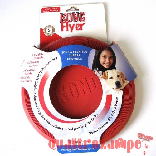 Kong Flyer Frisbee Per Cane