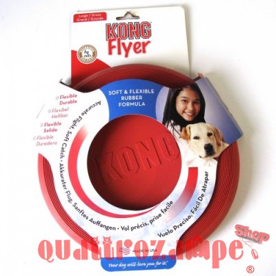 Kong Flyer Frisbee Per Cane
