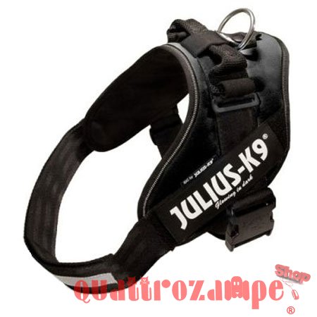 Pettorina Julius K9 Power Nera Per Cane