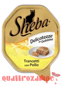Sheba Trancetti di Pollo in Gelatina 85 gr