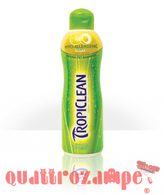 Shampoo Tropiclean Hypoallergenic 591 ml Per Cane e Gatto