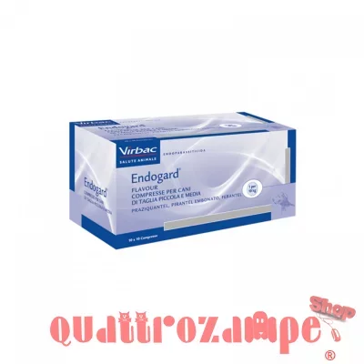 Virbac Endogard Flavour 100 Compresse Appetibili Antiparassitarie Per Cani