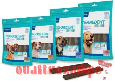 Virbac Veggiedent Fresh XS 15 Stick Pulizia Denti Vegetal